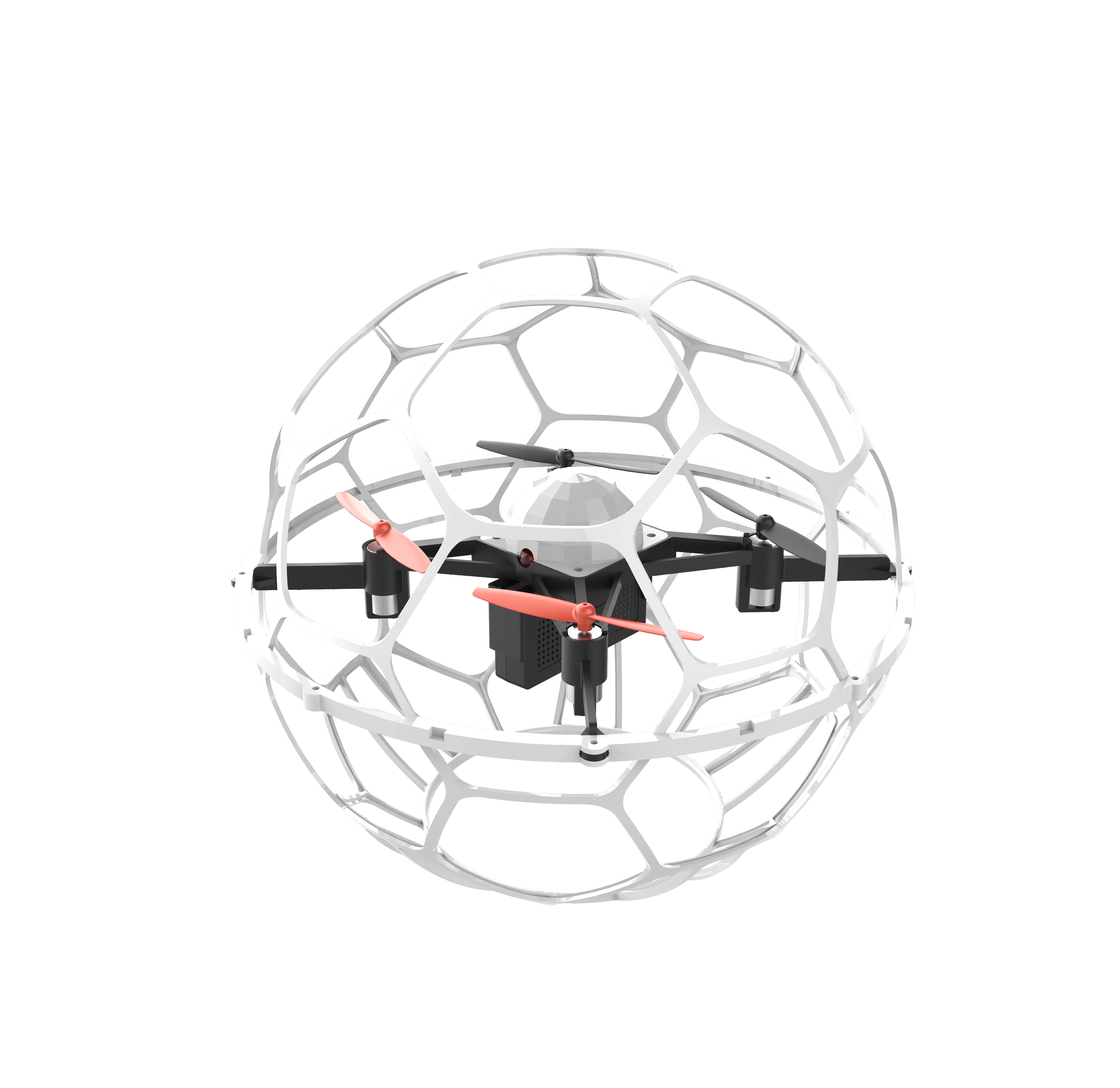 Drone with Protection Cage